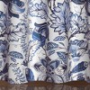 Lush Décor Cynthia Jacobean Kids' Shower Curtain Blue: Mildew-Resistant Bathroom Curtain, Machine Washable - 3 of 4
