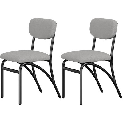 Dining Chairs, Boucle Dining Chairs Set of 2/4/6, Mid-Century Modern Upholstered Kitchen Dining Room Chairs
