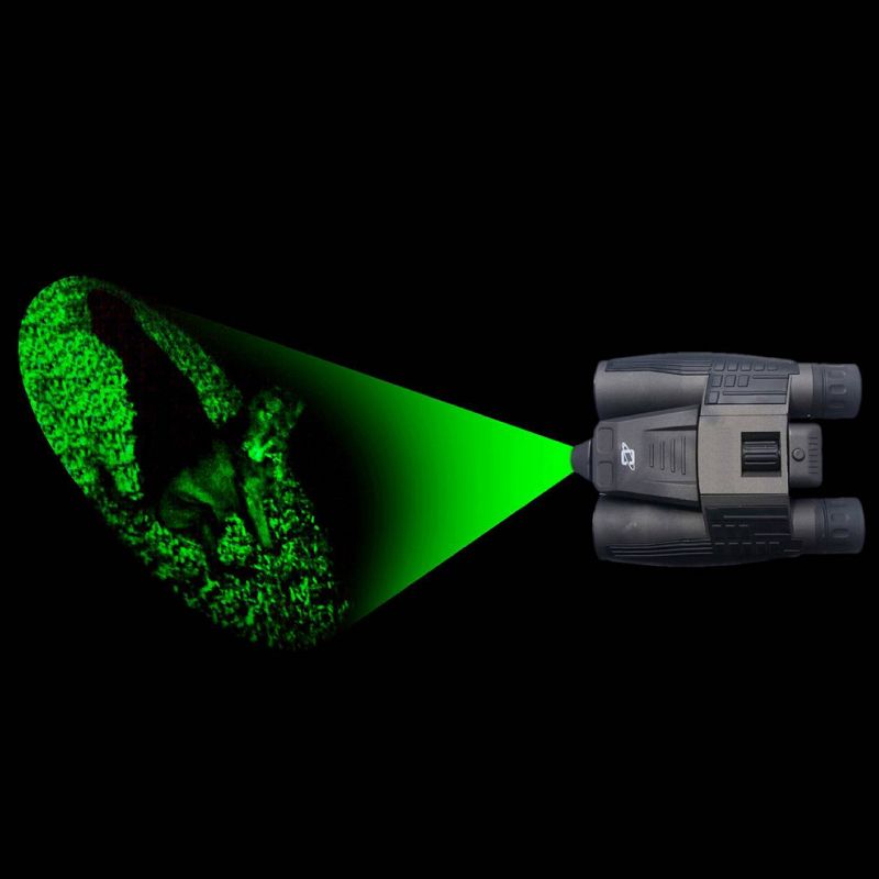 Cassini K-9MKIII 12x32mm Day/Night Green Laser Binoculars - Black, 3 of 5