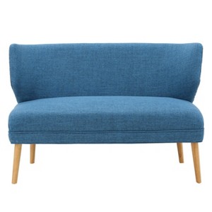 Desdemona Settee - Muted Blue - Christopher Knight Home