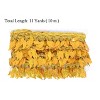 Sewing Fringe Trim, 11 Yards Leaf Tassel Sequin Trim Metallic Braided Lace Ribbon for DIY Craft Party Costume Curtain Decoration - 3 of 4