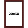 PosterPalooza | Weathered Red Picture Frame - UV Acrylic, Foam Board Backing, Hanging Hardware - 2 of 4