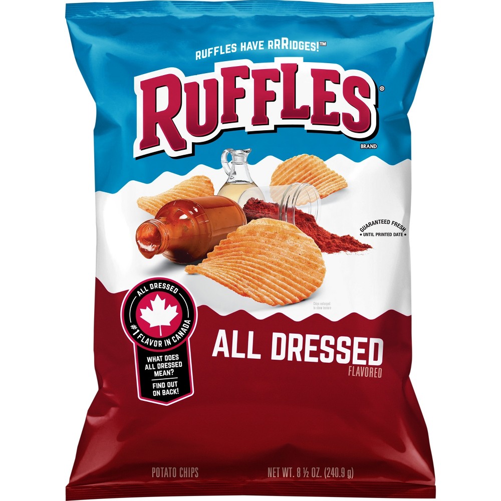 UPC 028400564564 product image for Ruffles All Dressed Potato Chips - 8.5oz | upcitemdb.com