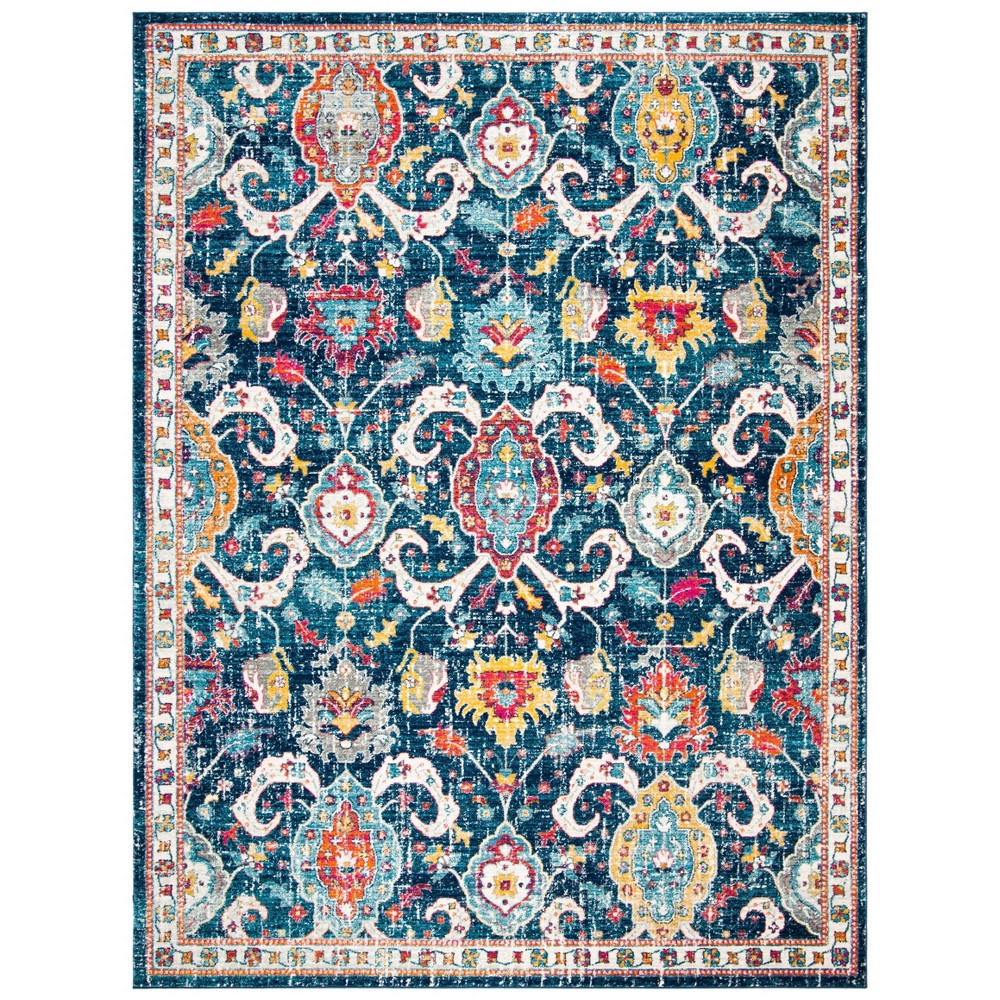 8'x10' Marcela Rug Navy/Pink - Safavieh