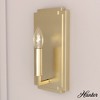 Hunter Fans 5.25" Zoanne Wall Light Alturas Gold Finish - 3 of 4