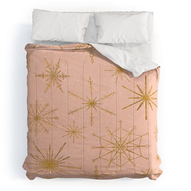 Snowflakes Comforter Set - Deny Designs, 1 of 6