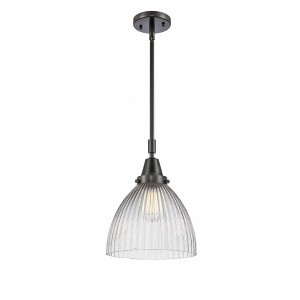 Seneca Falls - 1 Light Stem Hung Mini Pendant In Traditional Style-13.13 Inches Tall and 9.5 Inches Wide - 1 of 1