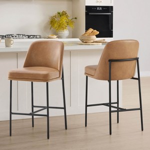 Spruce&Spring Modern 27 inch Counter Height Bar Stool Set of 2 - 1 of 4
