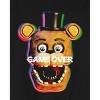 Seven Times Six Five Nights At Freddy's FNAF Shirt Men's Game Over Short Sleeve Graphic Tee Black - 3 of 4