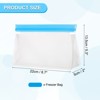 Unique Bargains Reusable Leakproof Zip PEVA Freezer Food Storage Bags 2 Pcs - 2 of 4