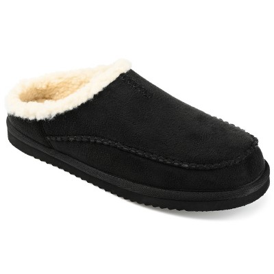 Vance Co. Lavell Moccasin Clog Slipper Black 10 : Target