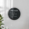 Flash Furniture Canterbury Round Wall Mounted Magnetic Chalkboards for Home or Business with Eraser and Chalk, Set of 2 - 2 of 4