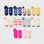 Women's Butterfly Garden 10pk Low Cut Socks - Xhilaration™ Assorted Colors 4-10