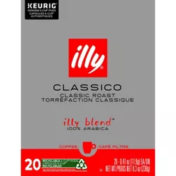 Illy Classico Medium Roast Coffee - Single Serve Pods - 20ct