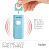 Ivation Personal SOS Keychain Alarm, 125 dB Rechargeable Personal Alarm W/LED Strobe Light - 3 of 4