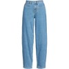 Lands' End Women's Recover High Rise Barrel Leg Ankle Jeans - 3 of 4