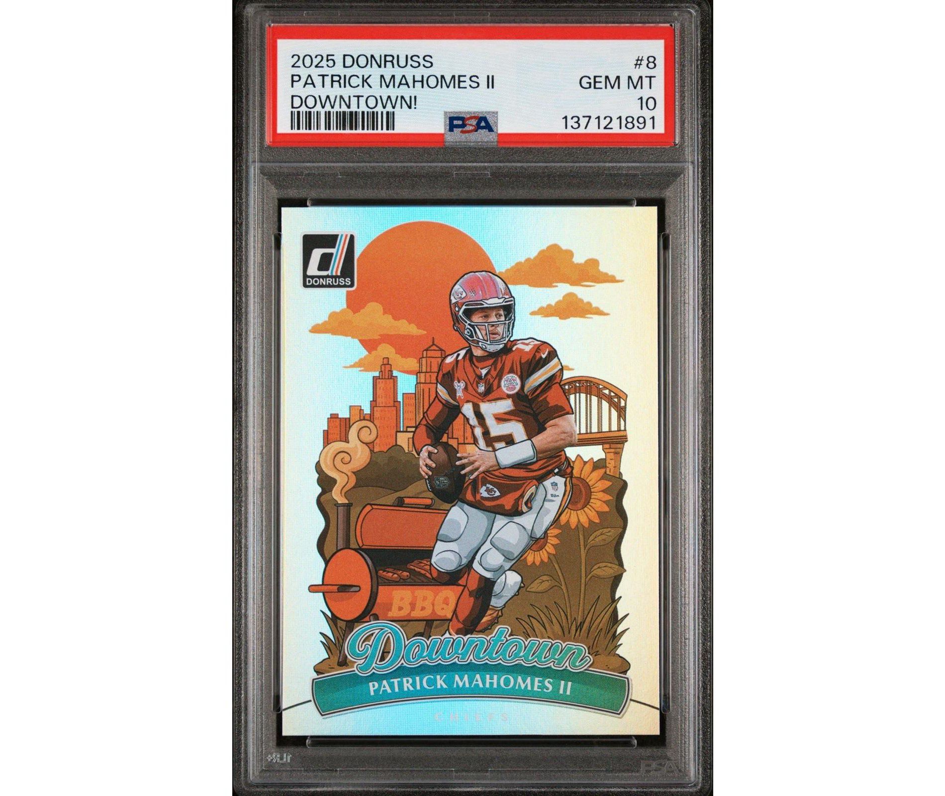 CE 1x Random Graded Football Card (Beckett, PSA or CGC) - Grade 8 or Higher
