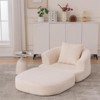 Aukfa 2-in-1 Folding Sofa Bed, Sleeper Couch, Foldable Mattress Futon with Pillow, Chaise Lounge Chair Indoor for Living Room Bedroom - 4 of 4