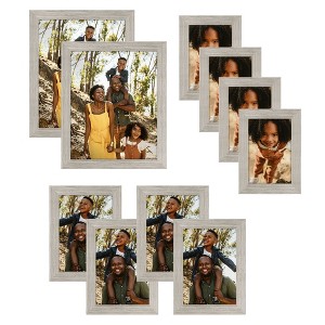Americanflat Set of 10 Picture Frames - Gallery Wall 8x10, 5x7, 4x6 Frames - 1 of 4