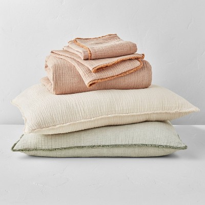 Textured Chambray Cotton Collection - Casaluna™ : Target