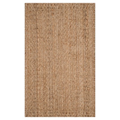 Image of 3'x5' Crista Geometric Woven Accent Rug Natural - Safavieh