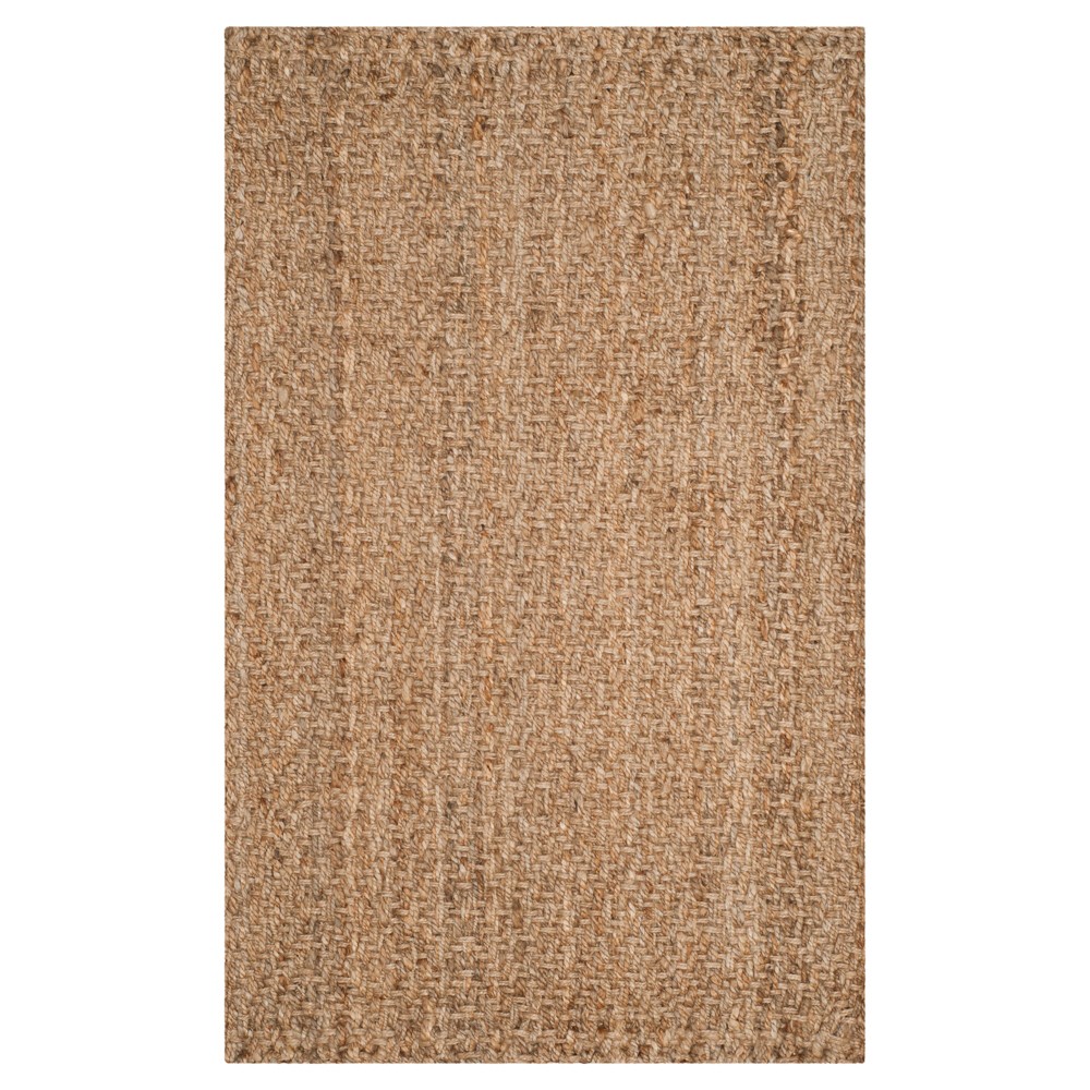 3'x5' Crista Geometric Woven Accent Rug Natural - Safavieh