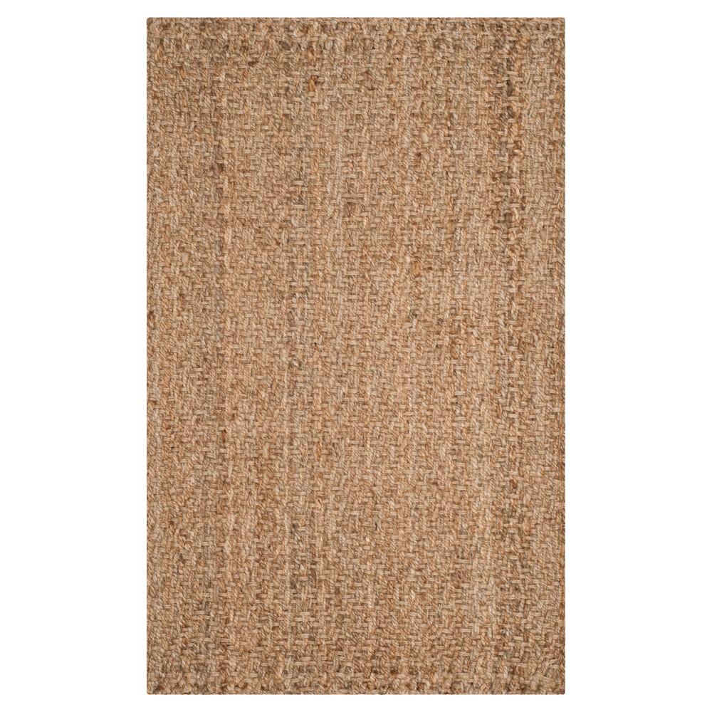 3'x5' Crista Geometric Woven Accent Rug Natural - Safavieh