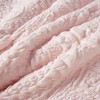 Kumasinova 2 PCS/3 PCS Embroidered Medallion Faux Fur Plush Comforter Set,Faux Mink Reverse Bedding Comforter Sets with Shams,Machine Washable - 4 of 4
