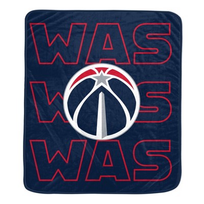 NBA Washington Wizards Echo Ultra Soft Blanket