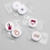 Big Dot of Happiness Vino Before Vows - Winery Bridal Shower or Bachelorette Round Candy Sticker Favors - Labels Fits Chocolate Candy (1 sheet of 108) - 3 of 4