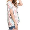 Women's Josie Aztec V Neck Tee - Avery Apparel - 4 of 4