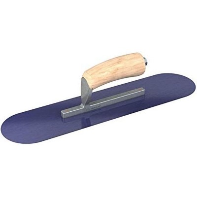 Bon Tool 66-165 Pool Trowel - Blue Steel - 16 X 3 - Wood