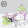Big Dot of Happiness Spring Easter Bunny - Treat Box Party Favors - Happy Easter Party Goodie Gable Boxes - Set of 12 - 3 of 4