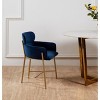 Charlize Velvet Dining Chair - SFV4757 - Safavieh Couture - 2 of 4
