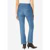 Woman Within Women's Plus Size Flex-Fit Pull-On Bootcut Denim Jean - image 3 of 4