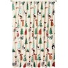 The Lakeside Collection Merry Catmas Bath Collection - Shower Curtain - 4 of 4