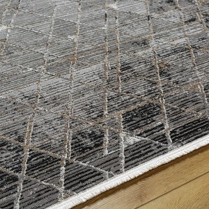 Hauteloom Luol Gray Area Rug - 1 of 4