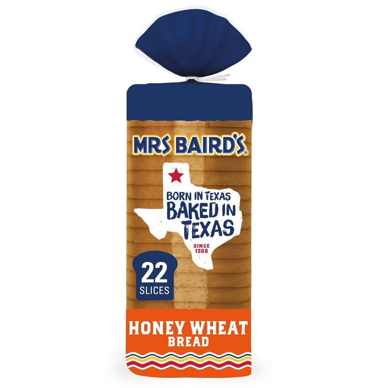 Mrs. Baird&#39;s Honey Wheat Bread - 20oz, 1 of 9