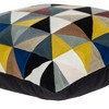 Parkland Collection,Eskora Contemporary Multicolor Pillow Cover With Poly Insert - 4 of 4
