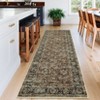 Nasitip Bohemian Flowers Stripes Area Rug Non-Slip Washable for Living Room，Bedroom，Entryway - 4 of 4