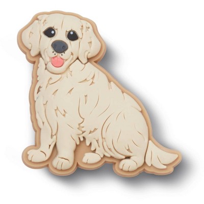 Crocs Jibbitz Golden Retriever Puppy Shoe Charms 5 Pack