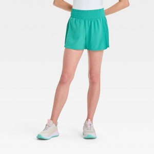 Girls' Woven Shorts - All In Motion™ - 1 of 3