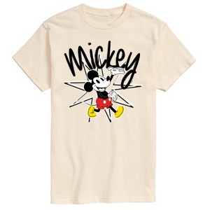 Men's - Disney - Mickey Star Burst Short Sleeve Graphic T-Shirt - 1 of 4