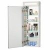 Fine Fixtures Bathroom Medicine Cabinet, Aluminum, Recessed/Surface Mount, Mirrored Interior w/LED - 3 of 4