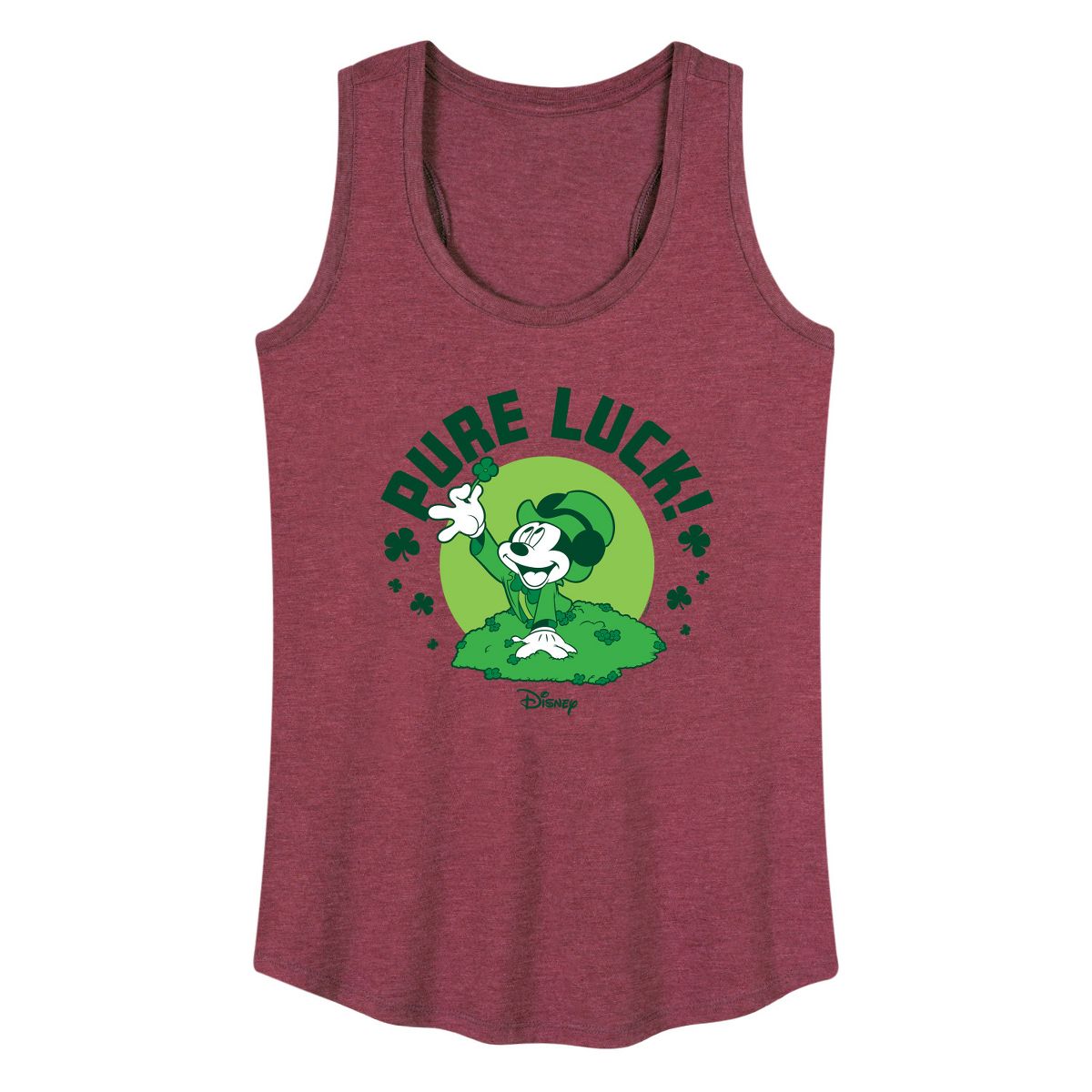 Women's - Disney - Pure Luck Graphic Racerback Tank