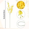 REGALWOVEN Home Wedding Party DIY Artificial Dancing Lady Orchids 36.2" 10 Pcs - 4 of 4