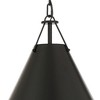 Crystorama Lighting Xavier 1 - Light Pendant in  Matte Black - 4 of 4