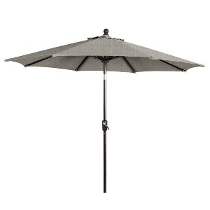 Home Fashions International 9' Round Suntastic Auto Tilt Outdoor Patio Canopy Market Umbrella - 1 of 1