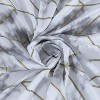Dainty Home 3D Printed Textured 100% Cotton Shower Curtain - 2 of 3