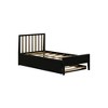 Max & Lily Scandinavian Twin-Size Bed with Twin-Size Trundle - 2 of 4